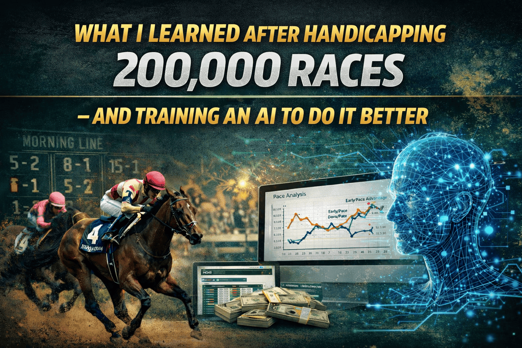 What I Learned After Handicapping 200,000 Races — And Training an AI to Do It Better