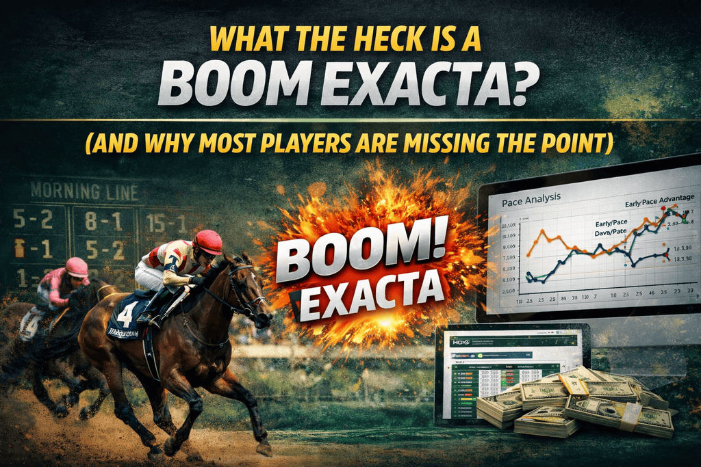 What the Heck Is a Boom Exacta? (And Why Most Players Are Missing the Point)