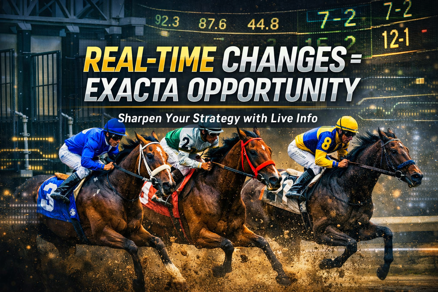 Real-Time Race-Day Adjustments: Sharpen Your Exacta Strategy with Live Info